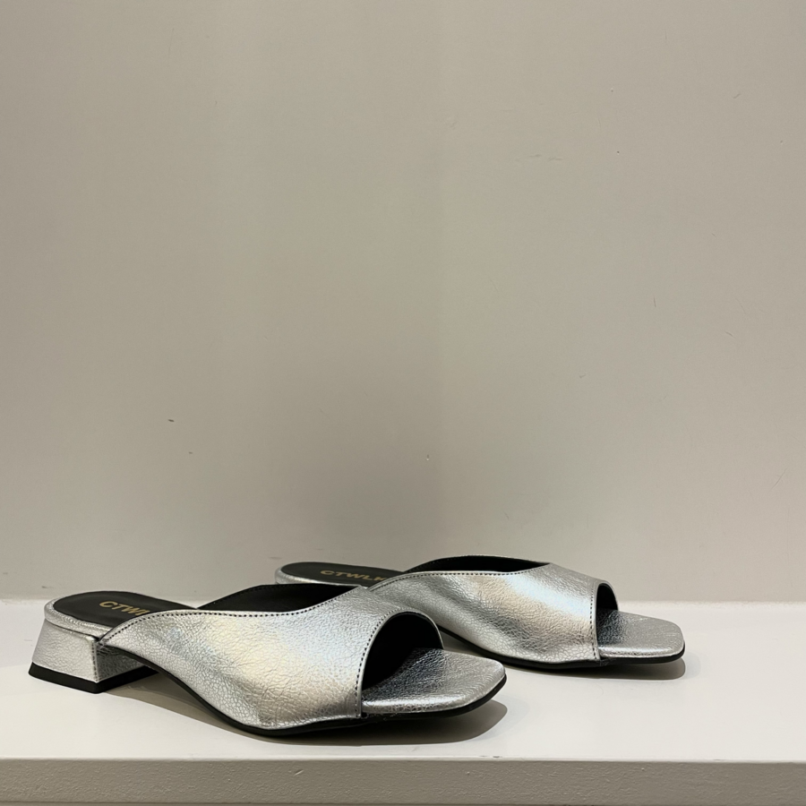 Catwalk slippers - Zilver