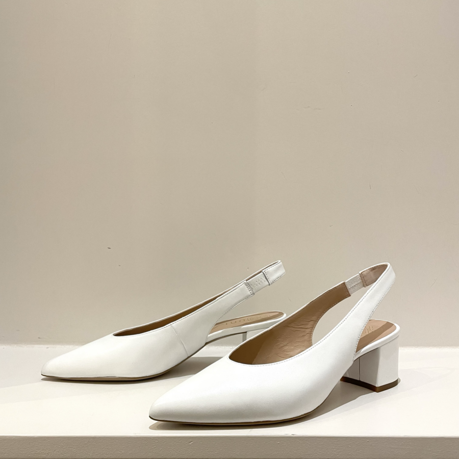 Unisa slingback - Wit