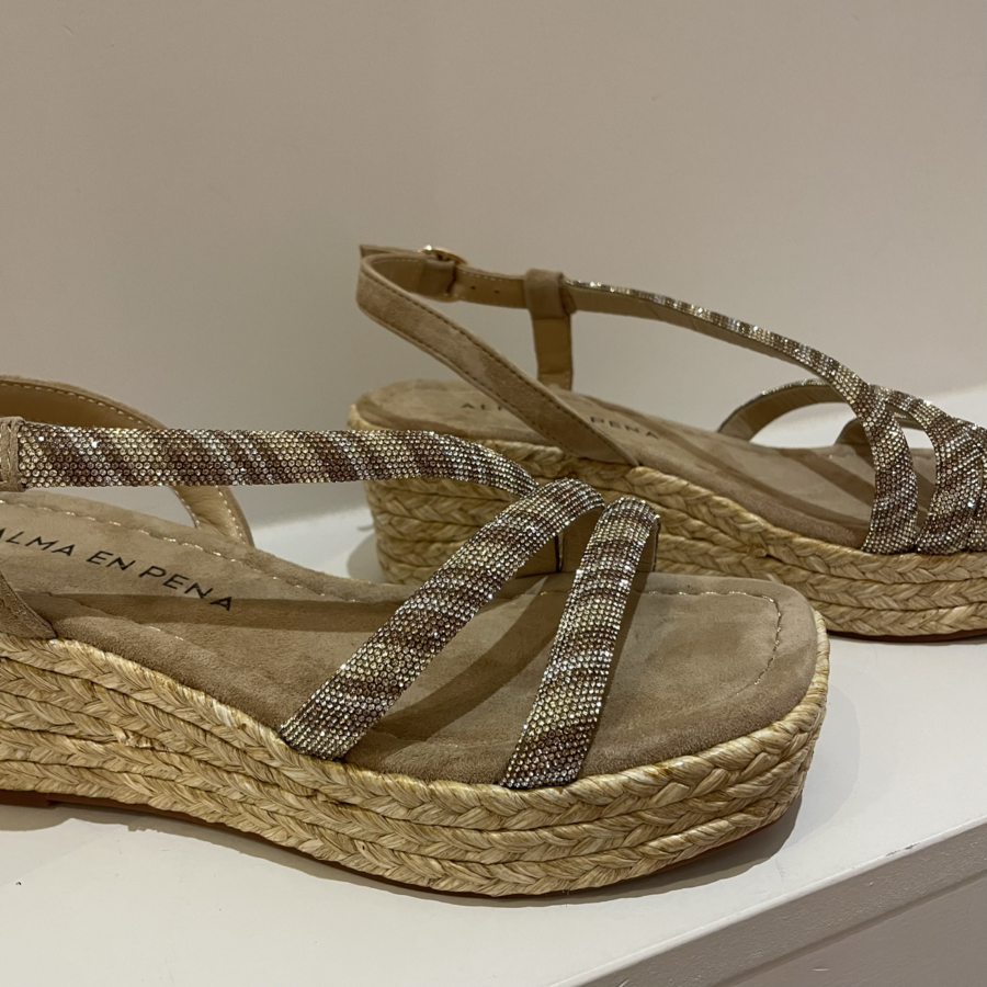 Alma en Pena sandalen - Goud - Afbeelding 3