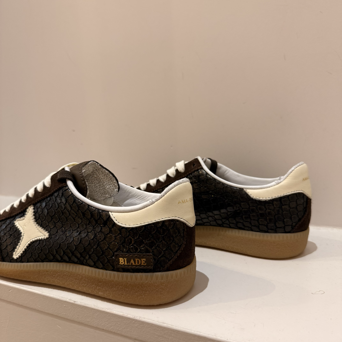 Ama Brand Deluxe sneakers - Bruin - Afbeelding 3