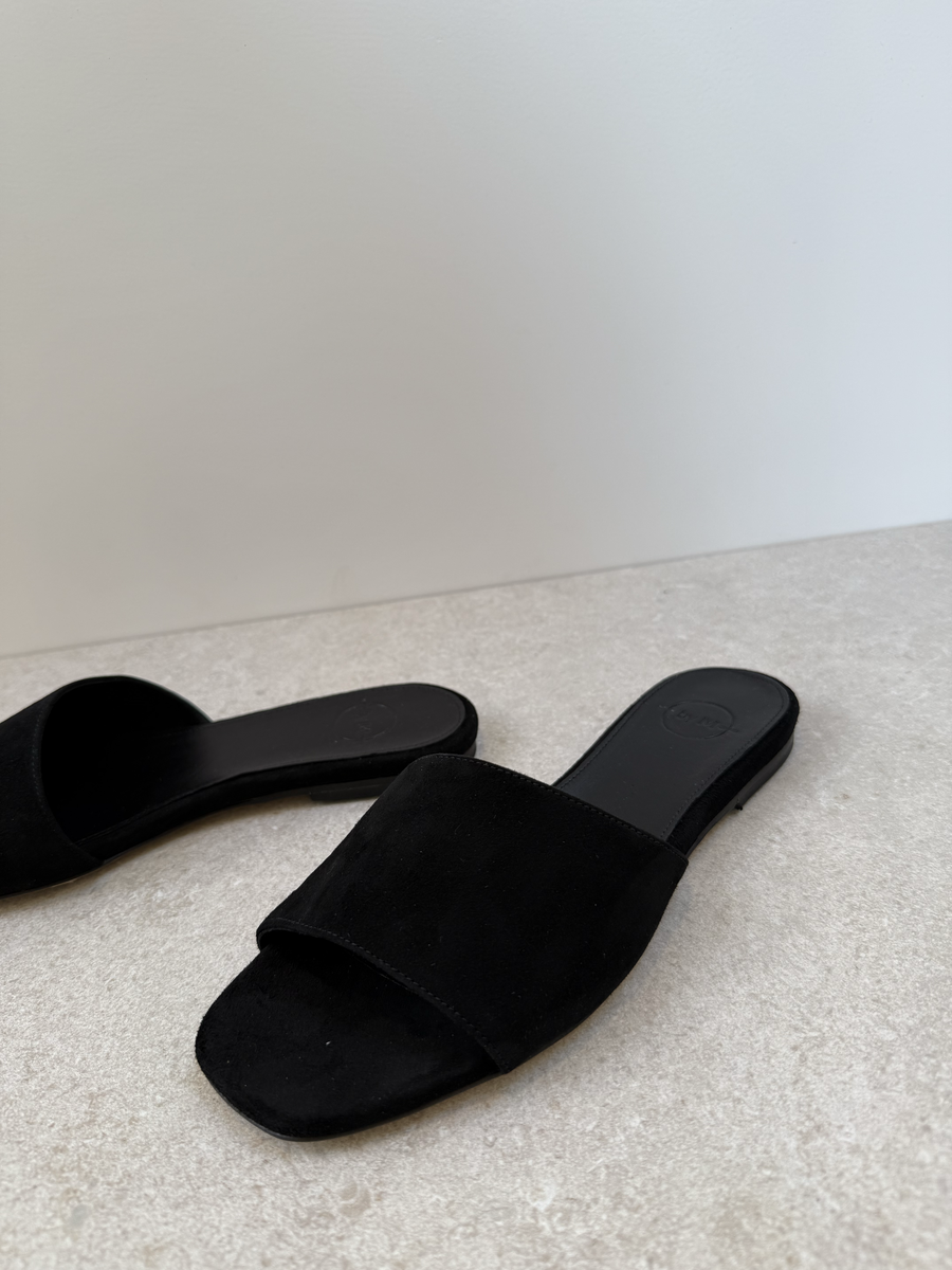 BY MYRTH slippers - Zwart - Afbeelding 2