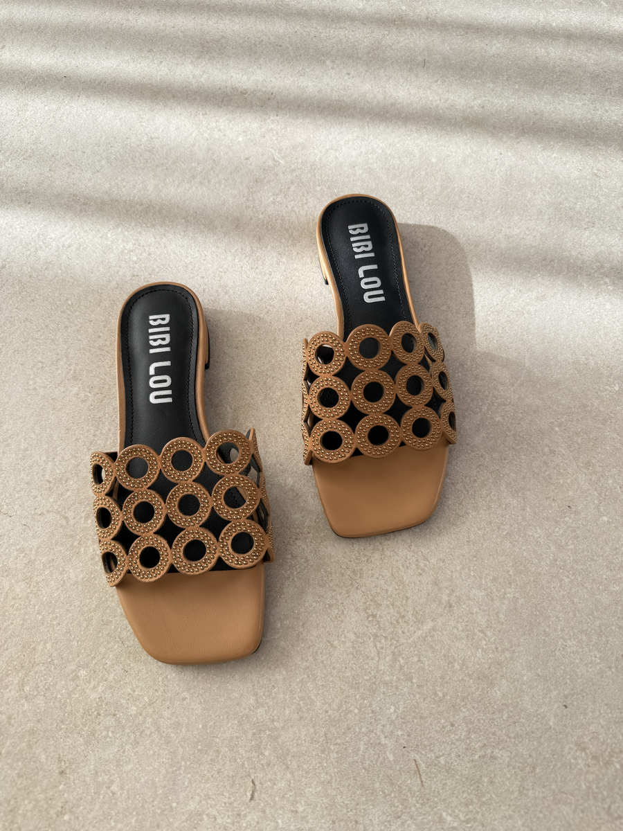 Bibi Lou slippers - Bruin