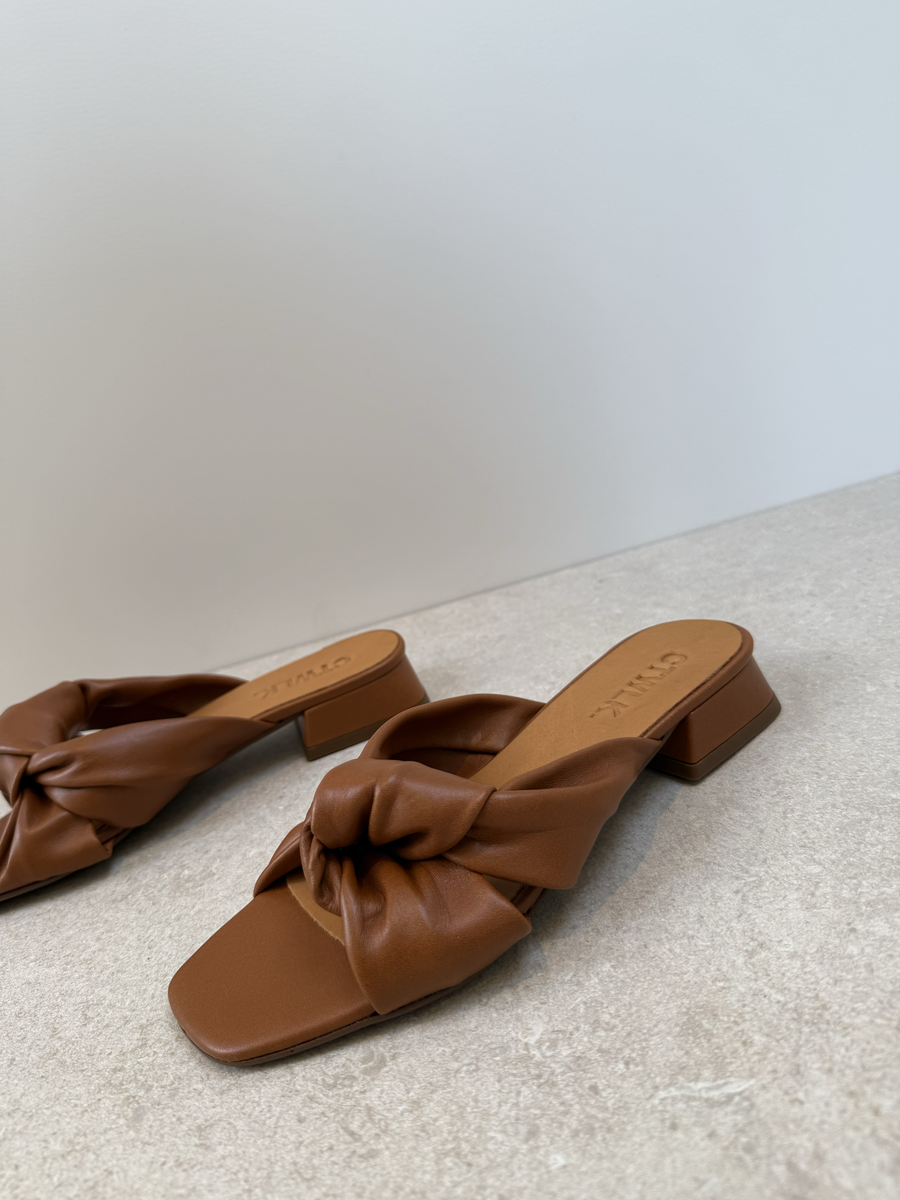 CTWLK slippers - Cognac - Afbeelding 2