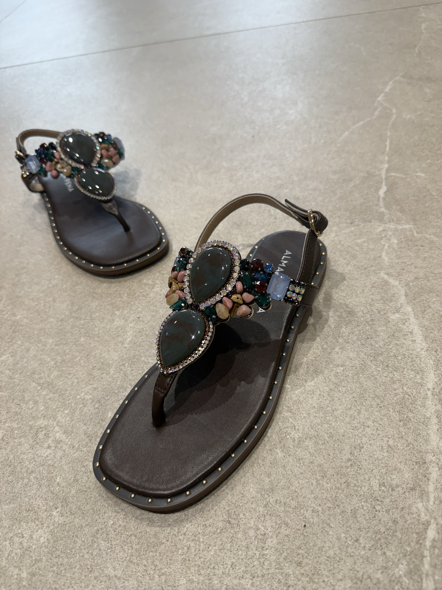 Alma en Pena sandalen - Bruin - Afbeelding 2