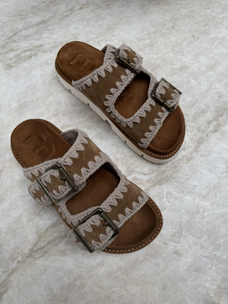 Mou slippers - Cognac