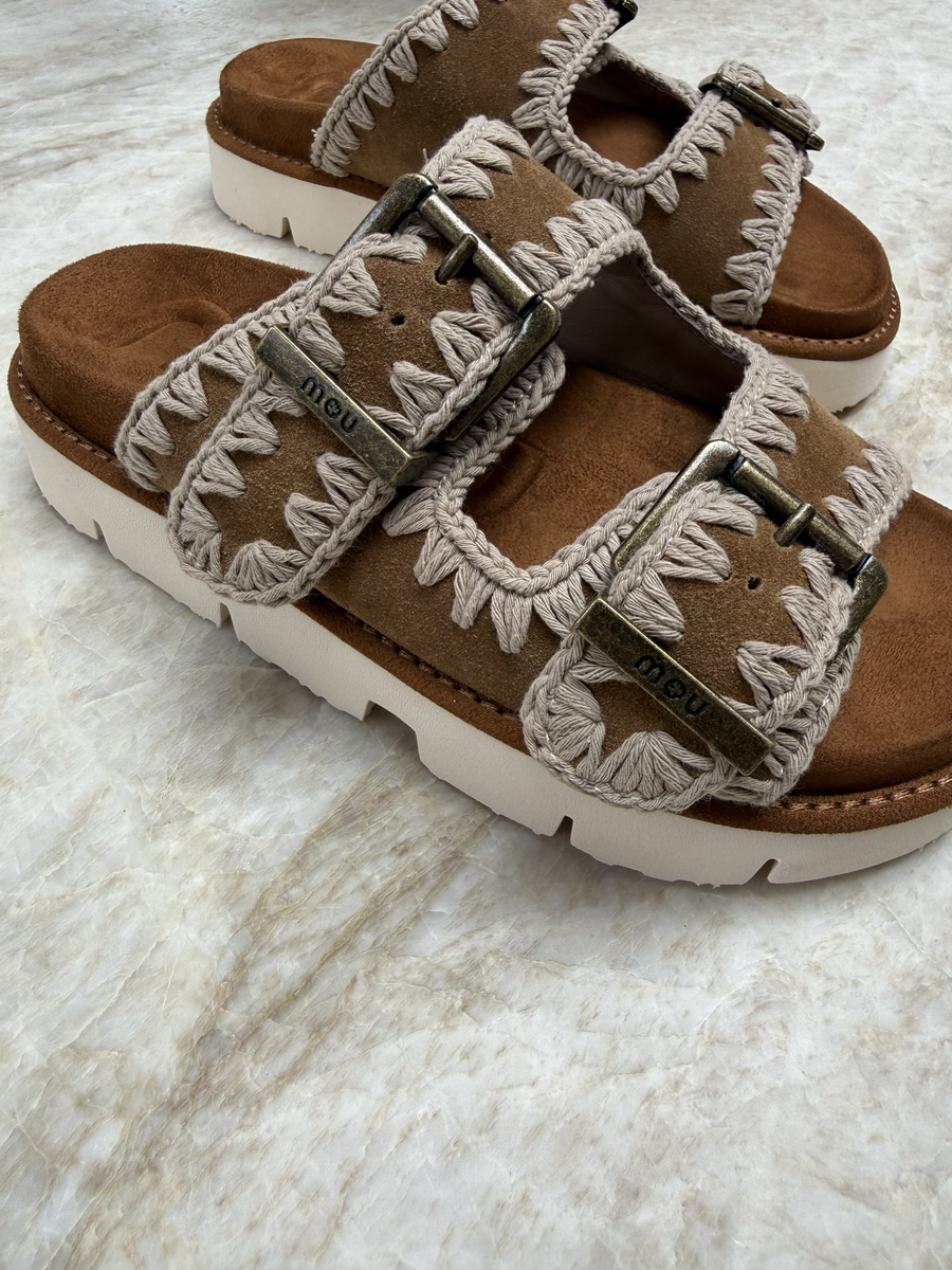 Mou slippers - Cognac - Afbeelding 2