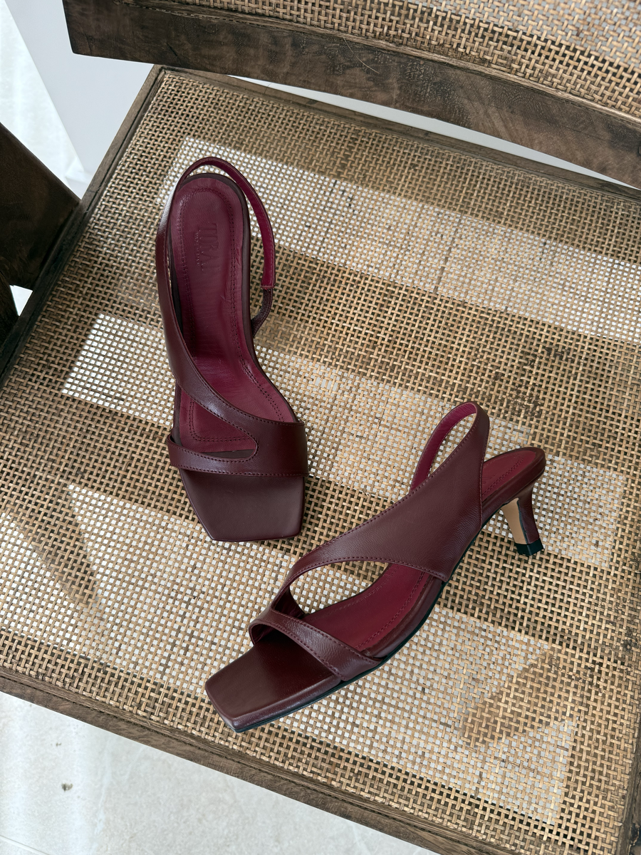 Toral sandalen - Bordeaux - Afbeelding 2