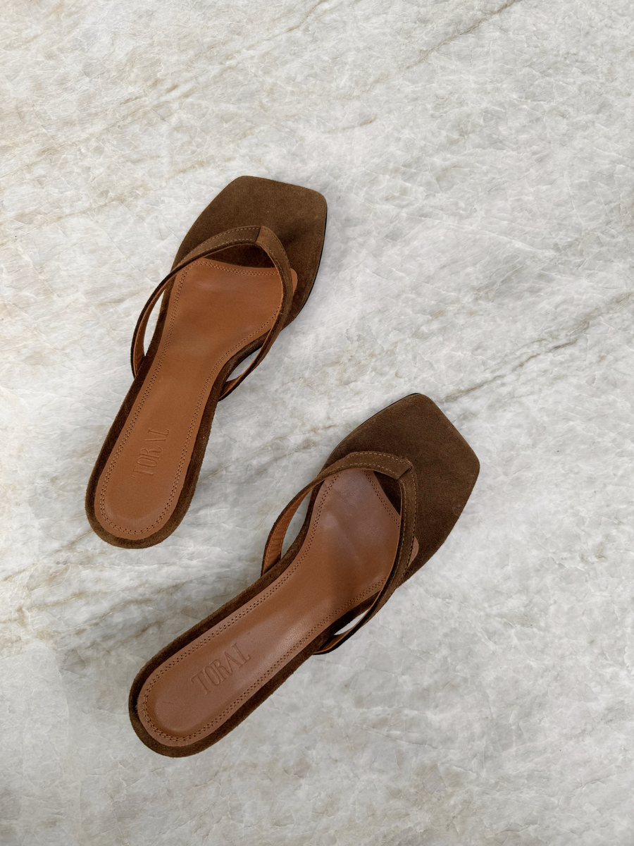 Toral slippers - Taupe