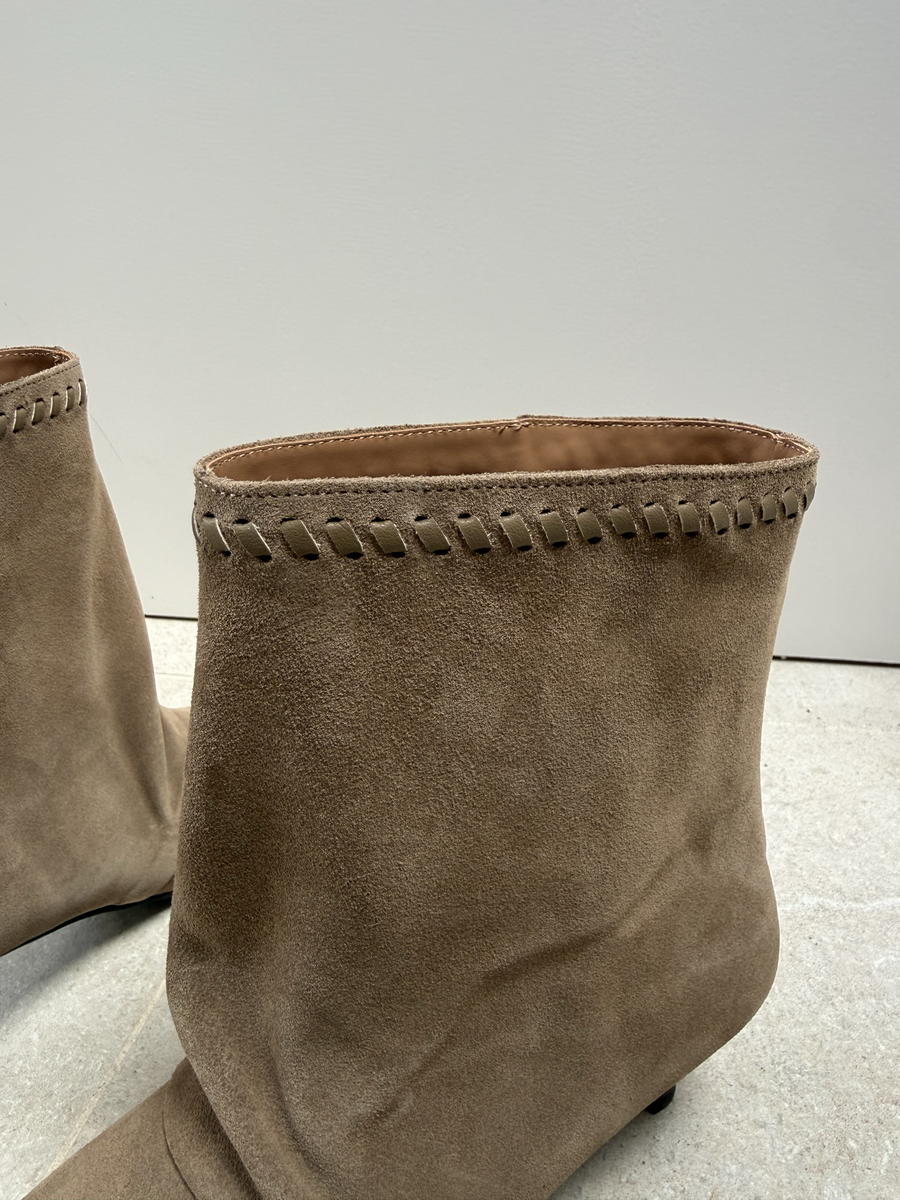Toral enkellaarzen - Taupe - Afbeelding 2