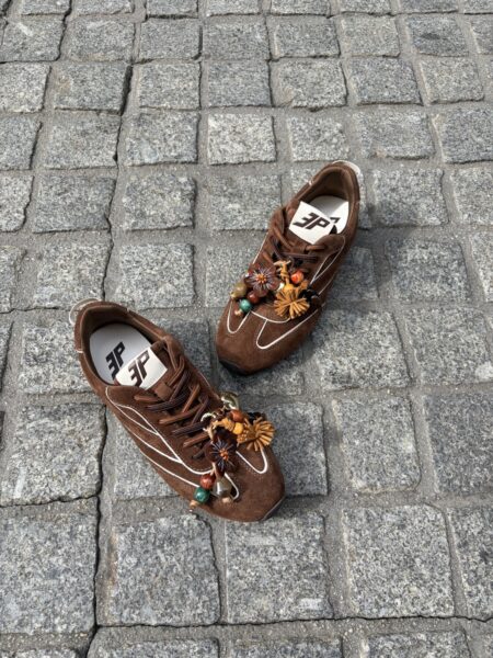 3P sneakers - Cognac
