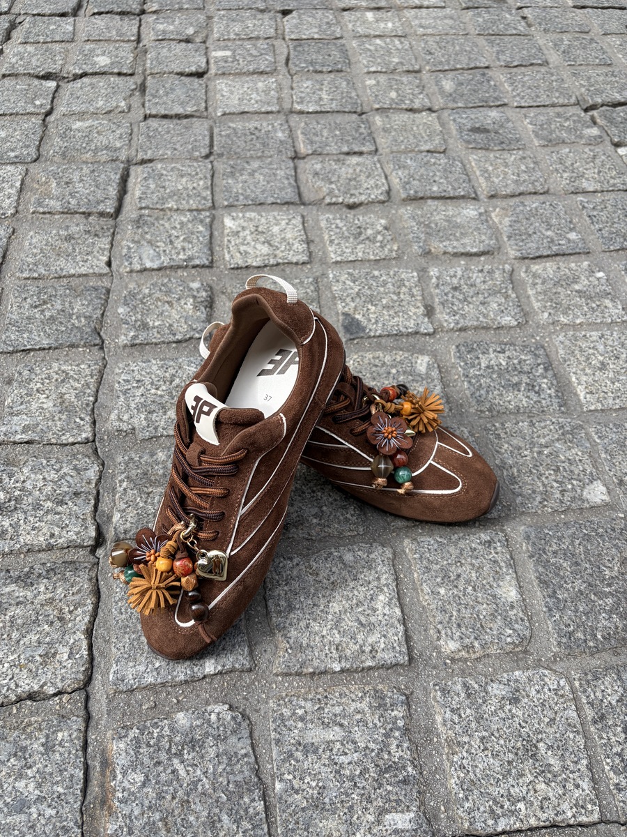 3P sneakers - Cognac - Afbeelding 3