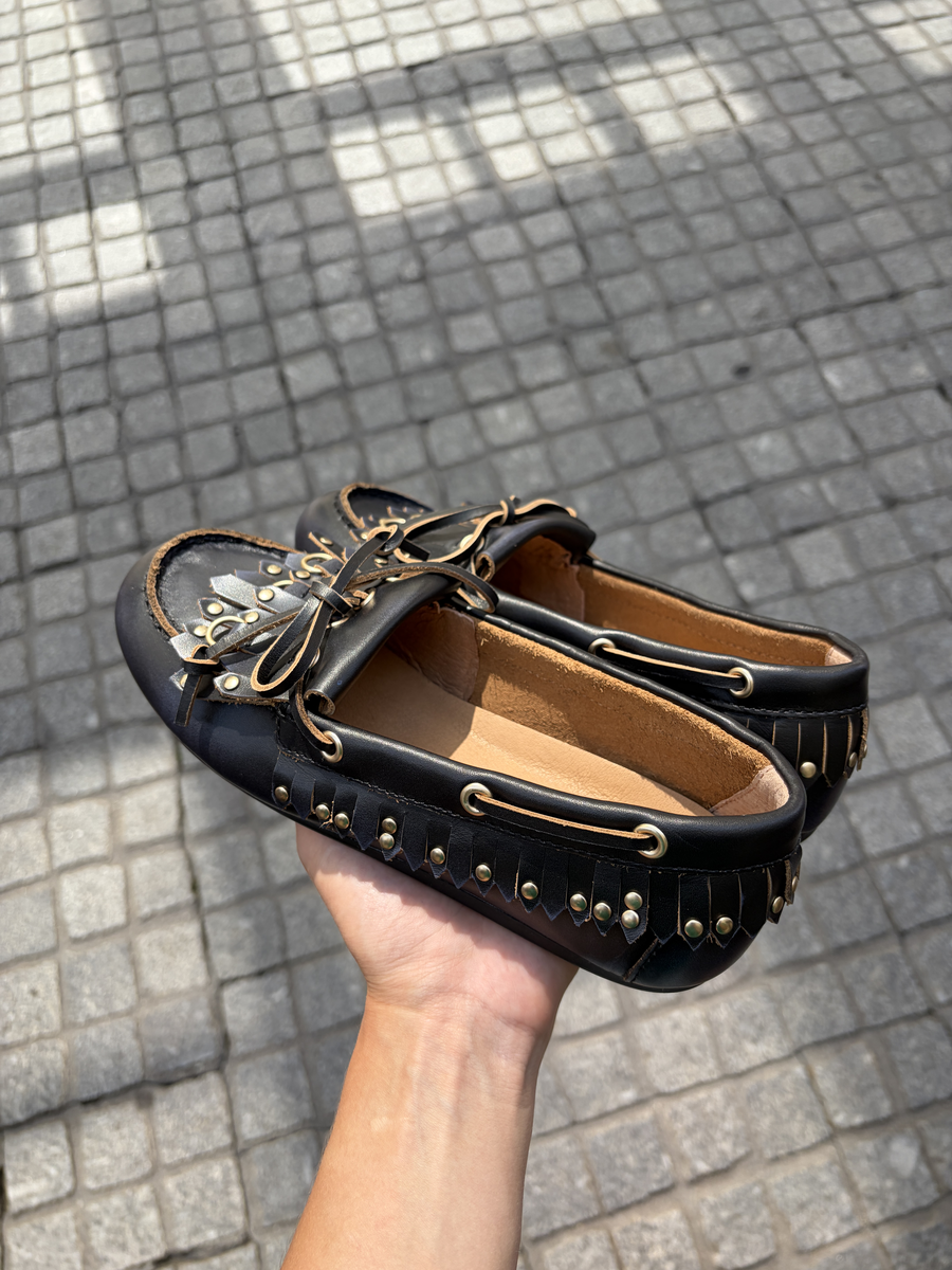 Bibi Lou Mocassins - Zwart - Afbeelding 2